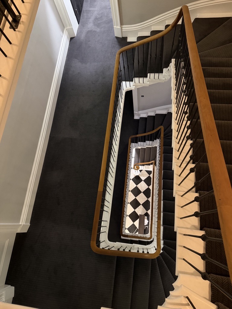 17 Grosvenor Street — principal staircase