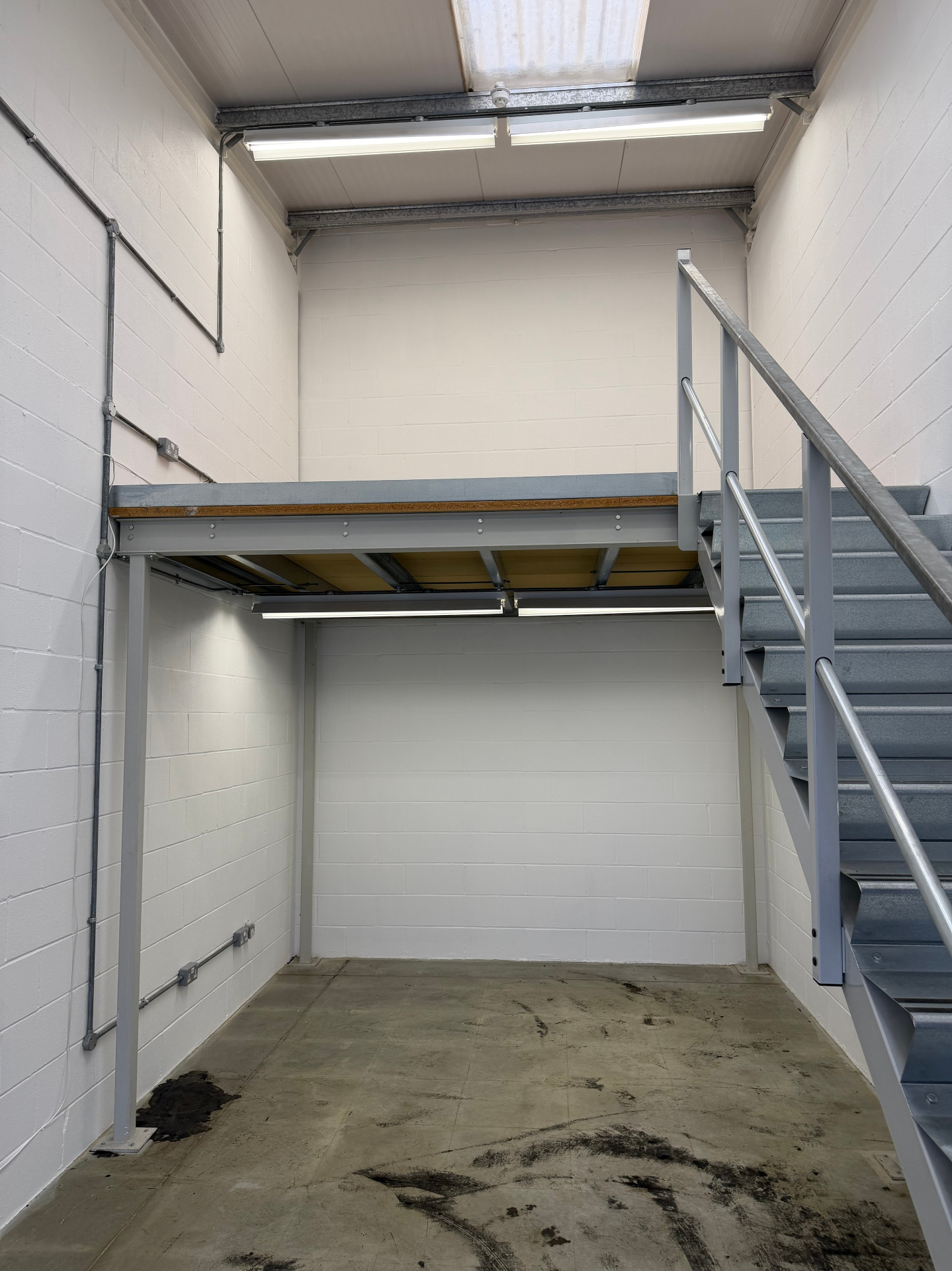 Aylesbury Space Business Centre — mezzanine and stair