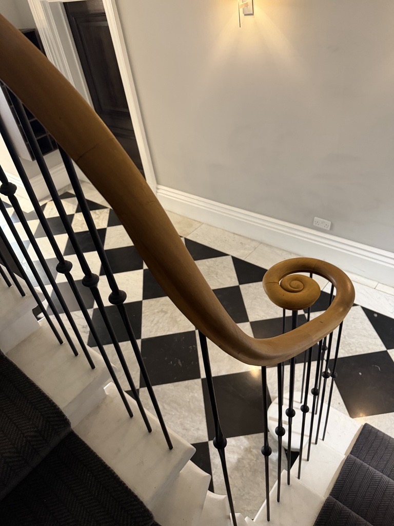 Staircase detail — life safety upgrades